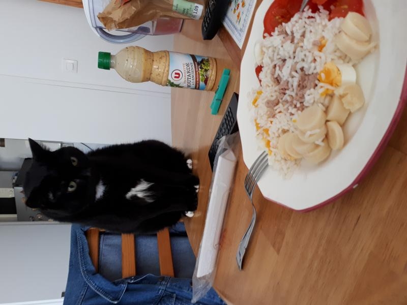 En mode "ça a l'air bon ce que TOI tu manges"...