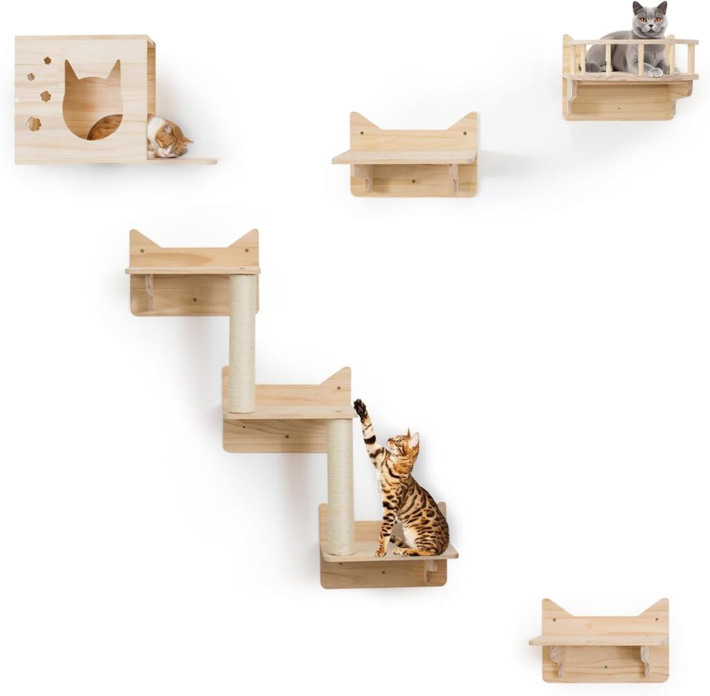 Arbre à chat mural Miuzmore