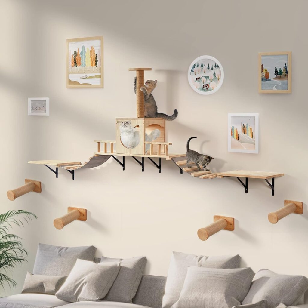 Arbre à chat mural Litail