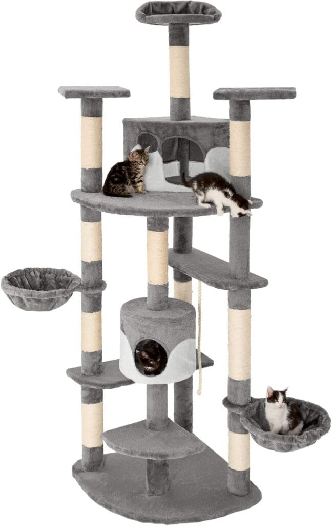 Arbre à chat XXL Tectake